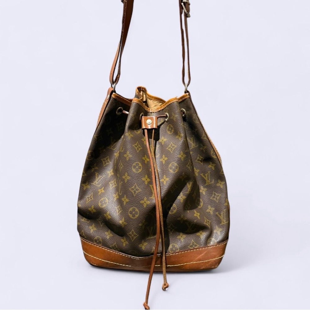 Louis Vuitton Monogram Canvas and Leather Shoulder Bag